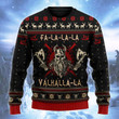 Viking Fa La La Christmas Wool Sweater - TG0921HN