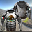 Mexican Knight Hoodie Sweatpant Set - PD1021TA