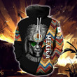Mexica Warrior hoodie sweatpant set + wool sweater - PD1021DT