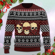 Three Skulls Wool Sweater - TG0921TA