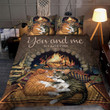 Couple Cats Quilt Bedding Set - TT1221HN