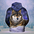 Winter Wolf Hoodie Zip Hoodie & Bomber - AD1221OS