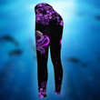 Purple Dolphin Cool Legging and Hoodie Set - TG1221QA