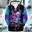 Skull And Butterfly Do What I Want Hoodie Zip Hoodie & Bomber - TG1221TA