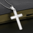 To My Man I Love You Forever & Always Cross Necklace - TG0122DT