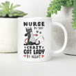 Nurse By Day Crazy Cat Lady By Night Beverage Mug - TT0122HN