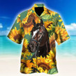 Horse And Sunflower Hawaii Shirt - TT0222TA