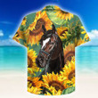Horse And Sunflower Hawaii Shirt - TT0222TA