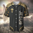 Jesus Faith Over Fear Baseball Jersey - TT0322TA