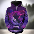 Moon Skull Purple Tshirt Hoodie Zip Hoodie & Bomber - TT0322TA