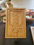 3D Puzzle Sign - Any Man can be a Father But it takes someone special to be a Dad