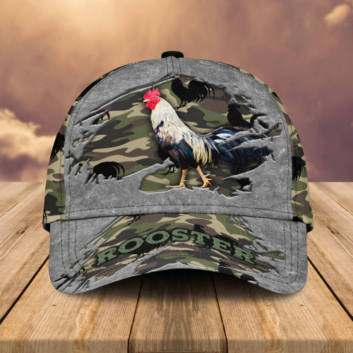 Rooster Camouflage Classic Cap - PD0821QA