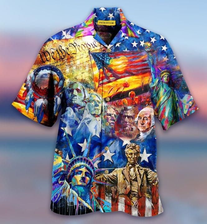 Country Blue Hawaii Shirt - TG0721