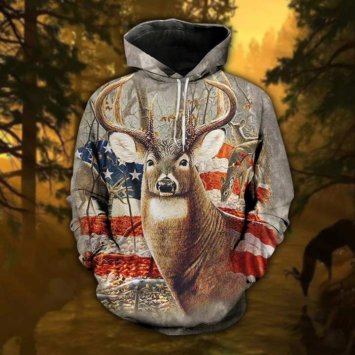 American Deer Hunting Hoodie - PD0921HN