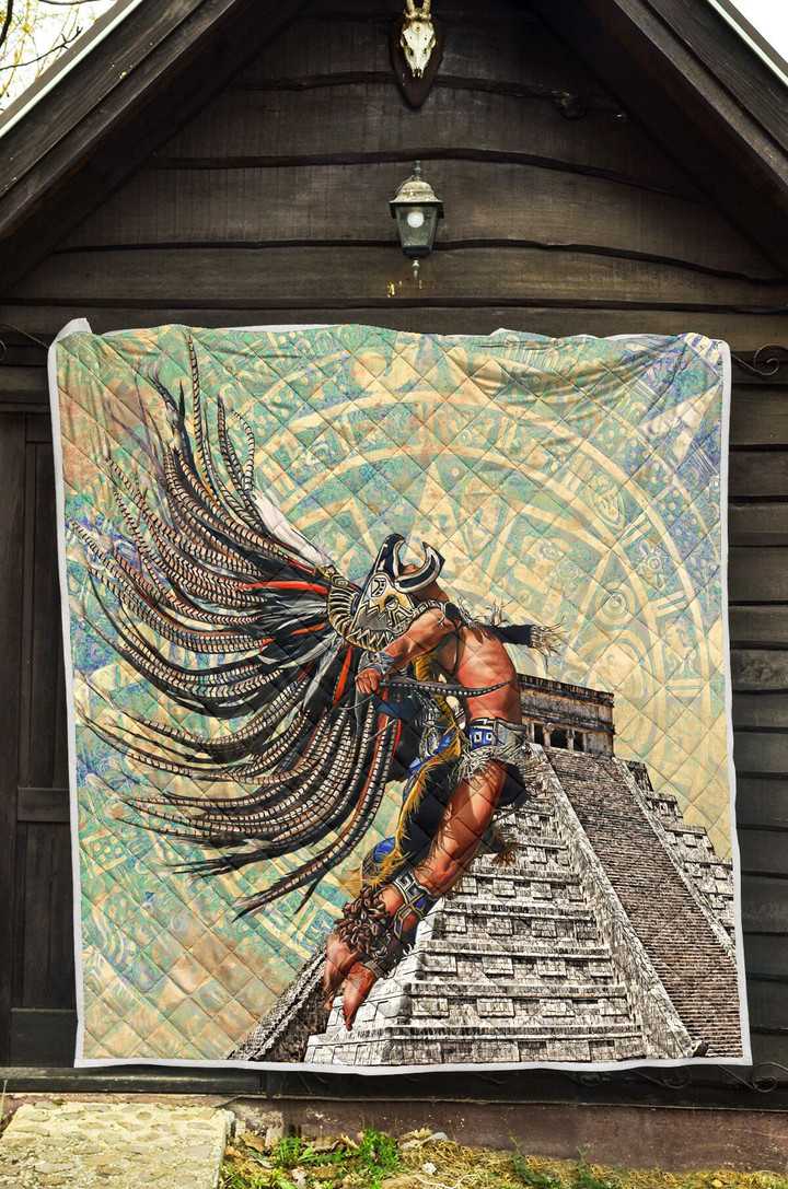 Gravity Defying Mexican Warrior Quilt - PD0921HN