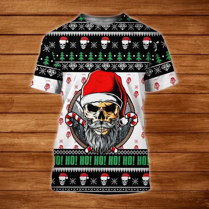 Skull Candy Christmas TShirt and Hoodie - NH0921QA