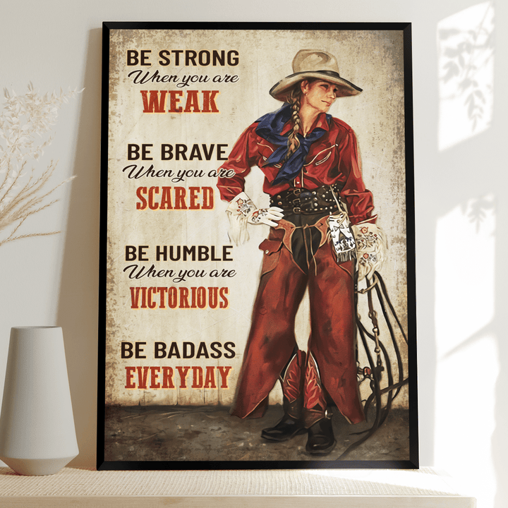 Cowgirl Poster - TT1221OS