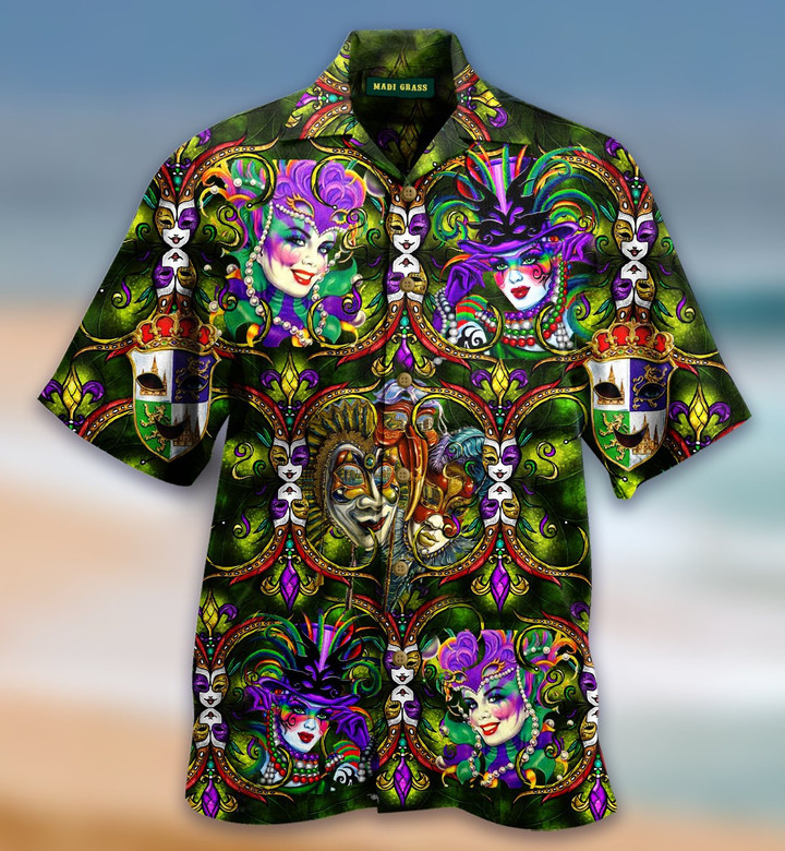 Happy Mardi Gras Hawaii Shirt - NH0122
