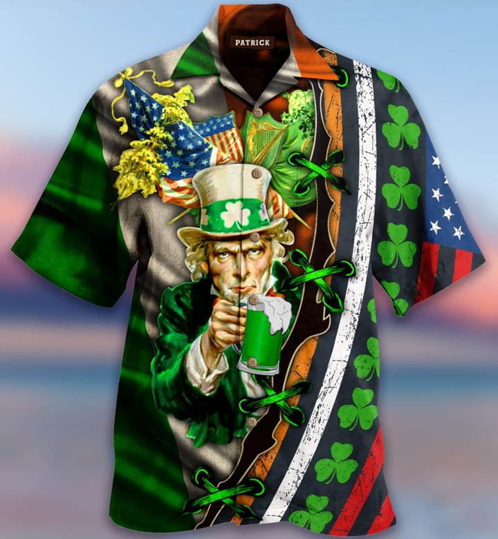 Make St.Patrick's Day Great Again Hawaii Shirt - NH0122