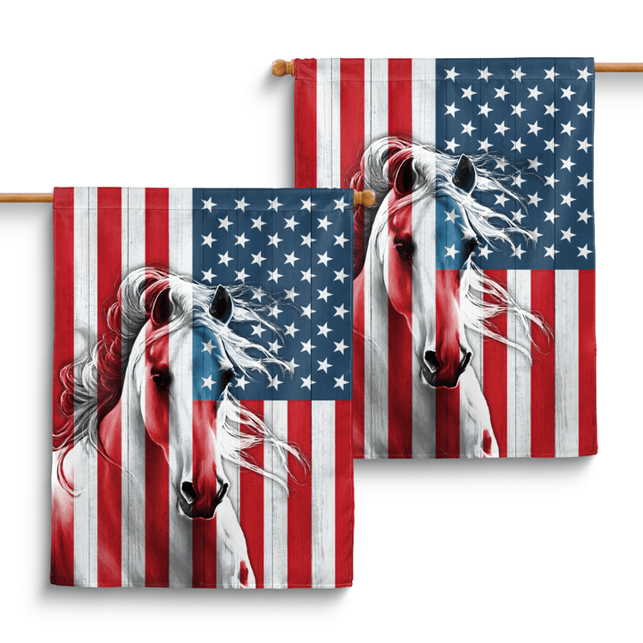 Horse American Flag - TG0122HN