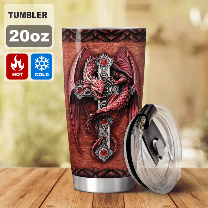Red Dragon Tumbler -TT0122OS