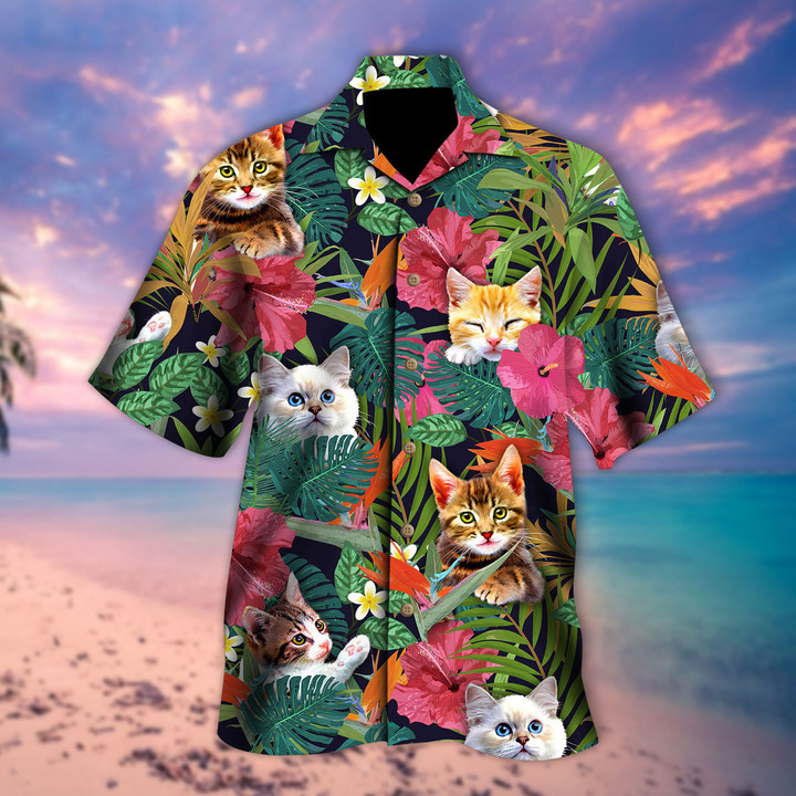 Cats Hawaii Shirt - TT0122QA