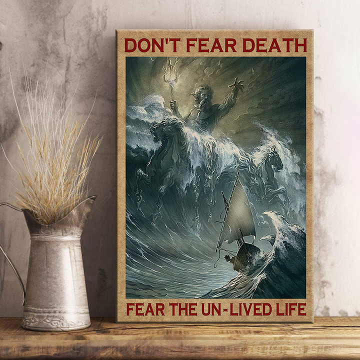 Don't Fear Death Poster & Canvas - TT0222HN
