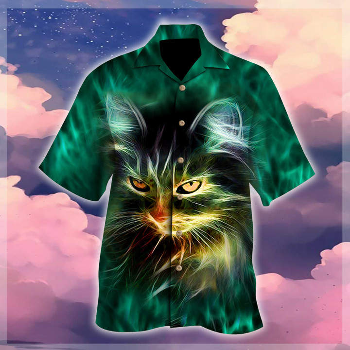 Cat Light Hawaii Shirt - TT0222OS