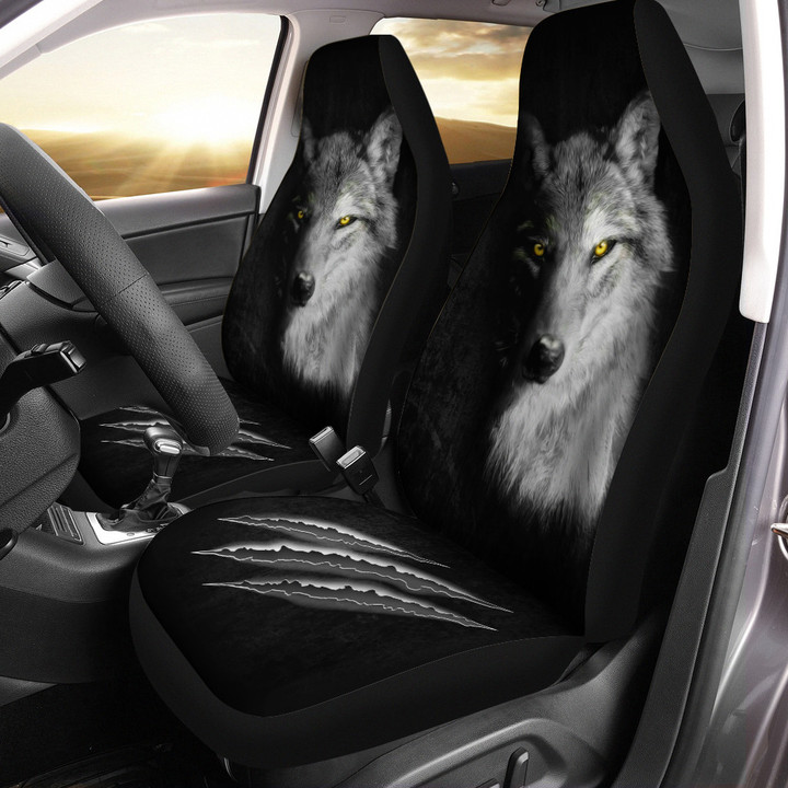 Wolf Car Seat Covers - TT0322HN