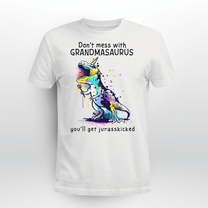 (Mother's day gift) Don't mess with Grandmasaurus Tshirt