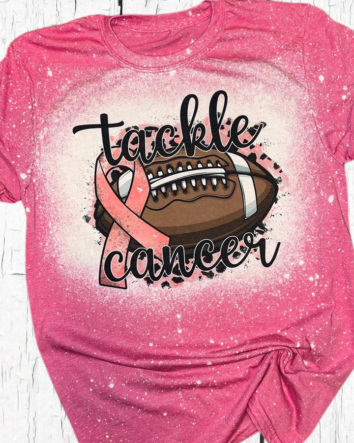 Tackle Cancer Breast Cancer T-shirt - TG0822