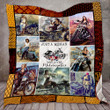 A Woman Loves Motorcycles Quilt Blanket Lh01 Dhc1312181Dd