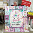 Personalized Unicorn Quilt Blanket DHC0602725TD