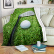 Awesome Golfers CL05120013MDF Sherpa Fleece Blanket