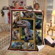 3D Dinosaur CLA21100868F Sherpa Fleece Blanket
