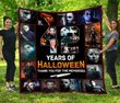 42 Years Of Halloween Movies Quilt Blanket HHC090931TH