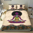Black Yoga Girl NT2908108TS Bedding Set
