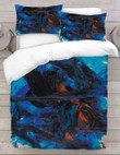 Abstract Painting Blue Black 3d CLY0301014B Bedding Sets