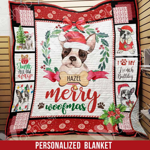 Personalized French Bulldog Quilt Blanket DHC0602559TD