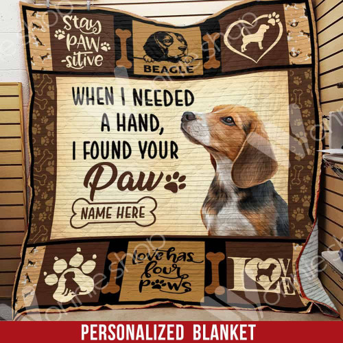 Personalized Beagle Quilt Blanket DHC0602638TD