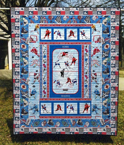 All I Need Is Ice Hockey VM270502 Quilt Blanket