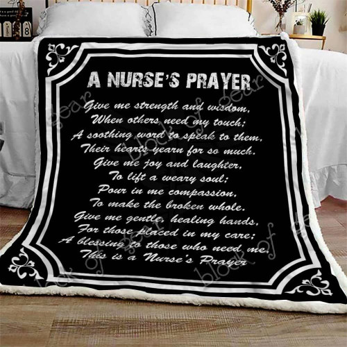 A Nurse?s Prayer Fleece Blanket ABC23103431