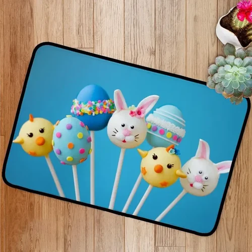 Cake Pops With An Easter Theme Doormat DHC0506550