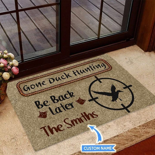 Duck Hunting Personalized Doormat DHC0706502