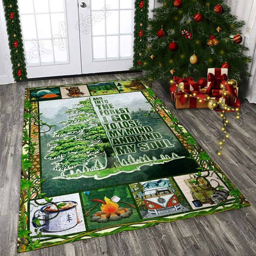 And Into The Forest I Go Camping CLM2310010M Rug