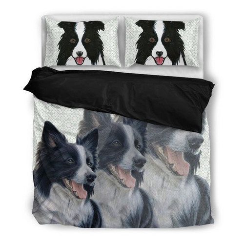 Amazing Border Collie Dog Print Bedding Set Dhc0201115Dd