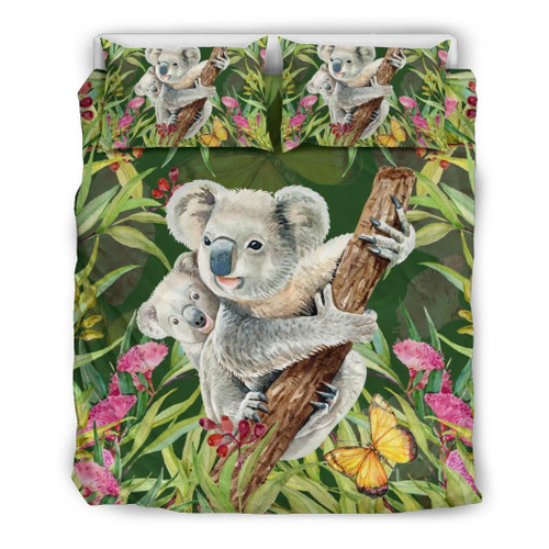 Australia Duvet Cover Set Koala With Eucalyptus Tree Th1 Dhc28113615Dd