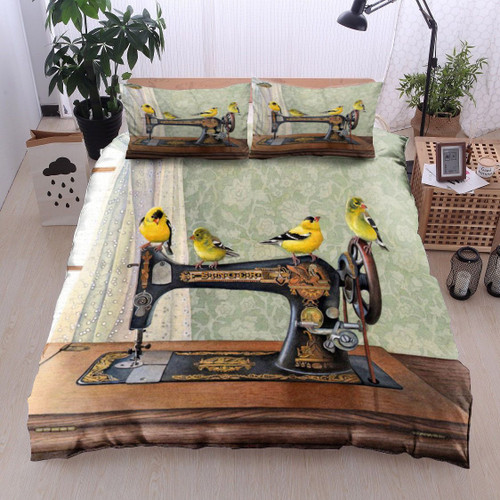Birds And An Old Sewing Machine HN0611026B Bedding Sets