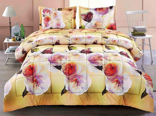 3d Butterfly Camellia CLM1410001B Bedding Sets