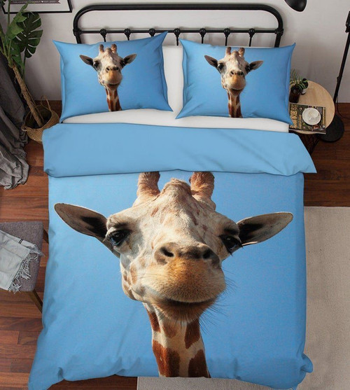 3d Giraffe Blue CLT0910002T Bedding Sets